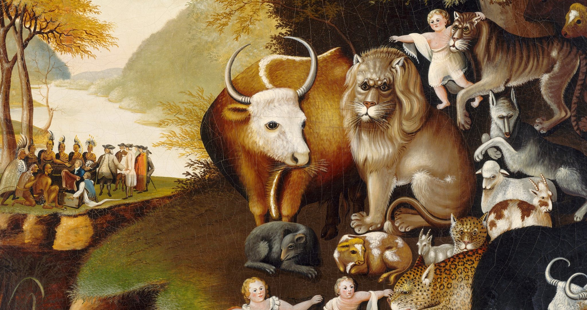 The Peaceable Kingdom (c. 1834)&nbsp;<span>(+)</span>