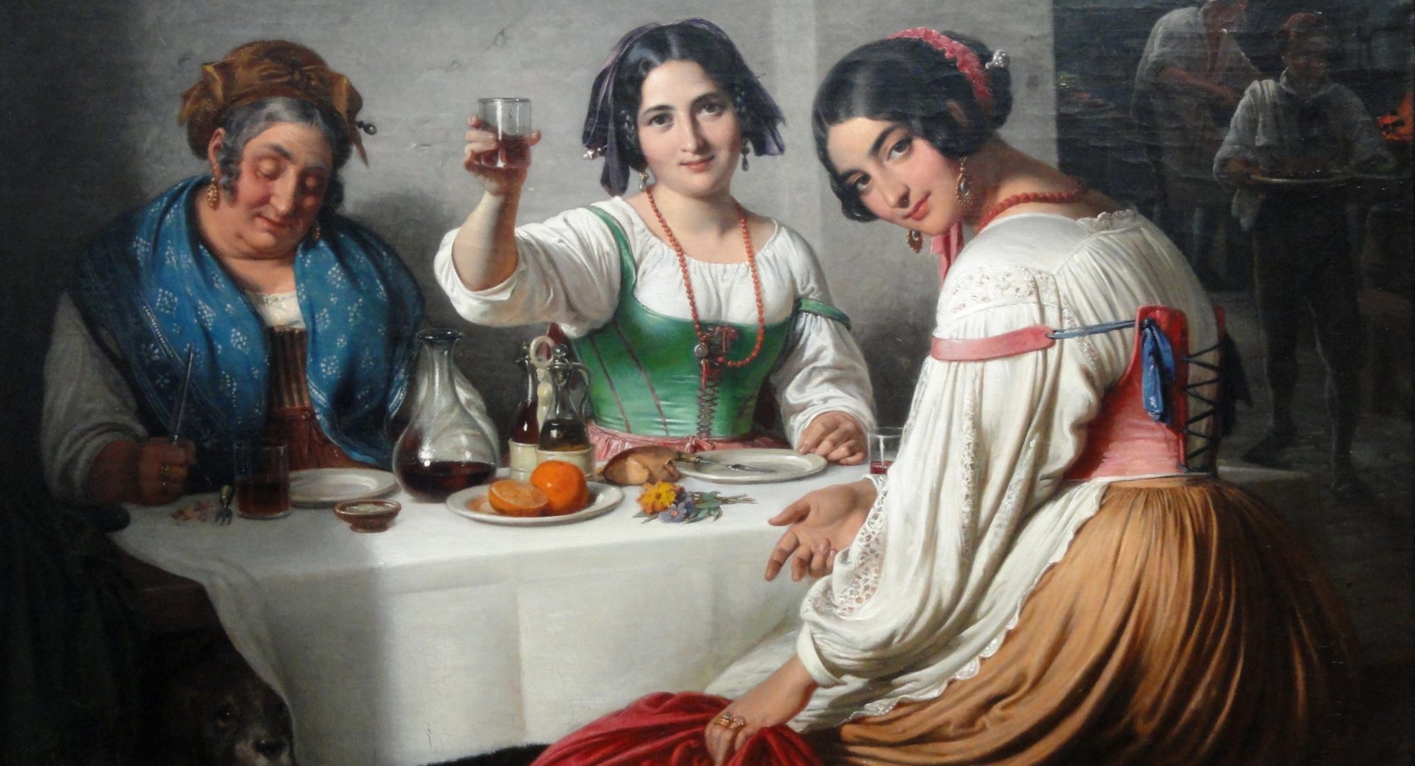 Italiensk Osteriscene (1847-48)&nbsp;<span>(+)</span>