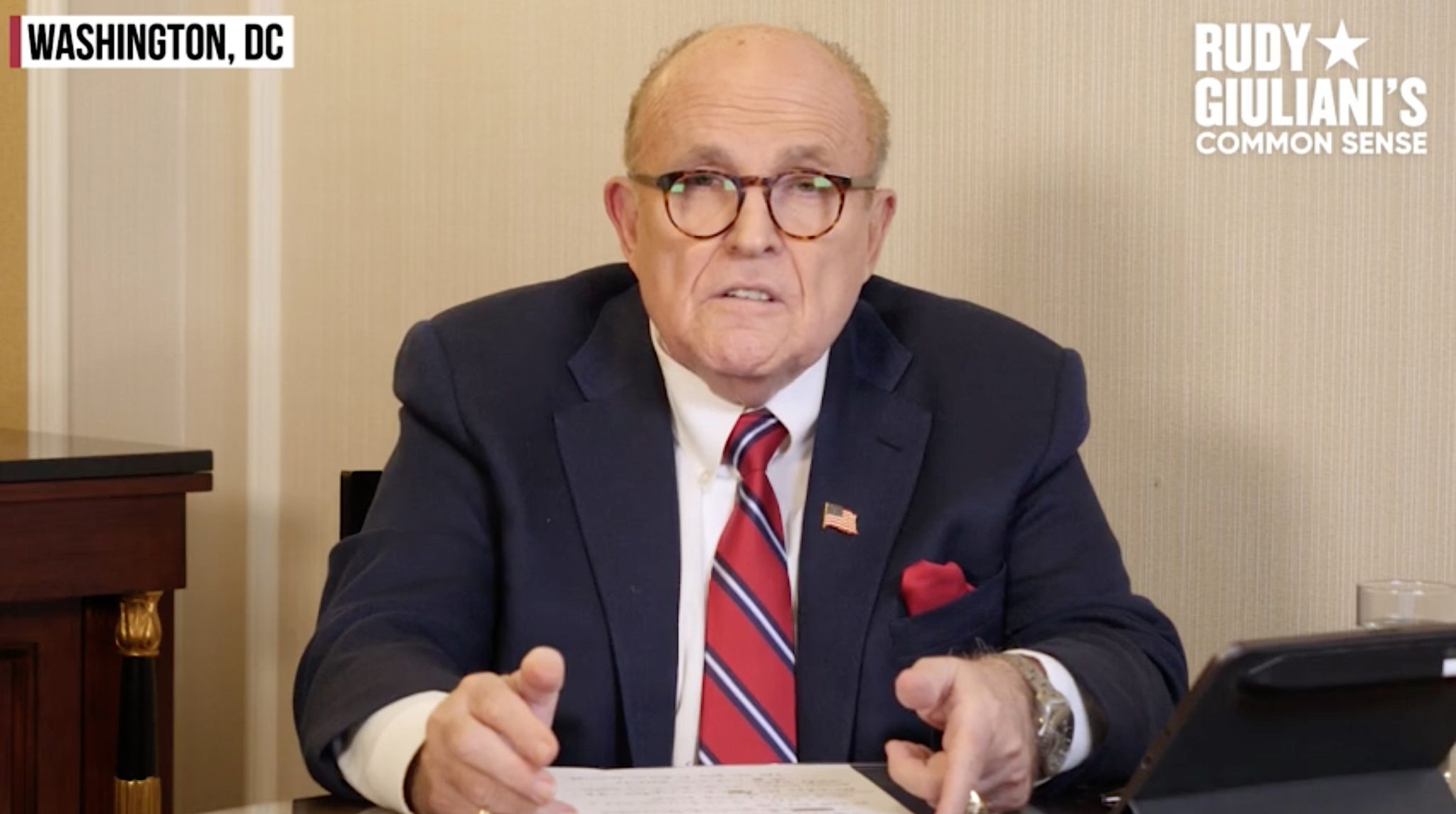 Rudy Giuliani: – Oligarkene tar kontrollen over landet vårt&nbsp;<span>(+)</span>