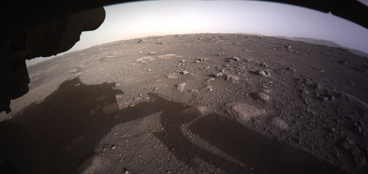 Nasa offentliggjør bilde av Mars-landingen&nbsp;<span>(+)</span>