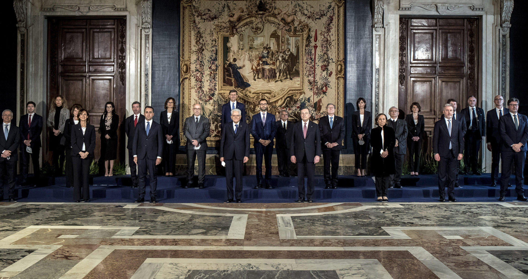 Italia: Femten politikere og åtte teknokrater i Mario Draghis regjering&nbsp;<span>(+)</span>