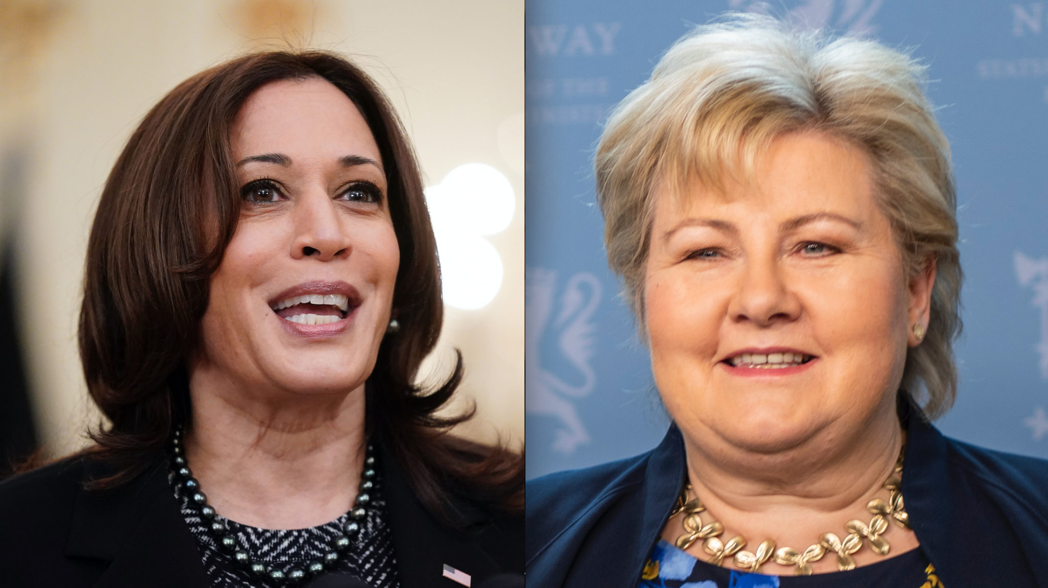 Harris snakket med Solberg – Biden glimrer med sitt fravær&nbsp;<span>(+)</span>