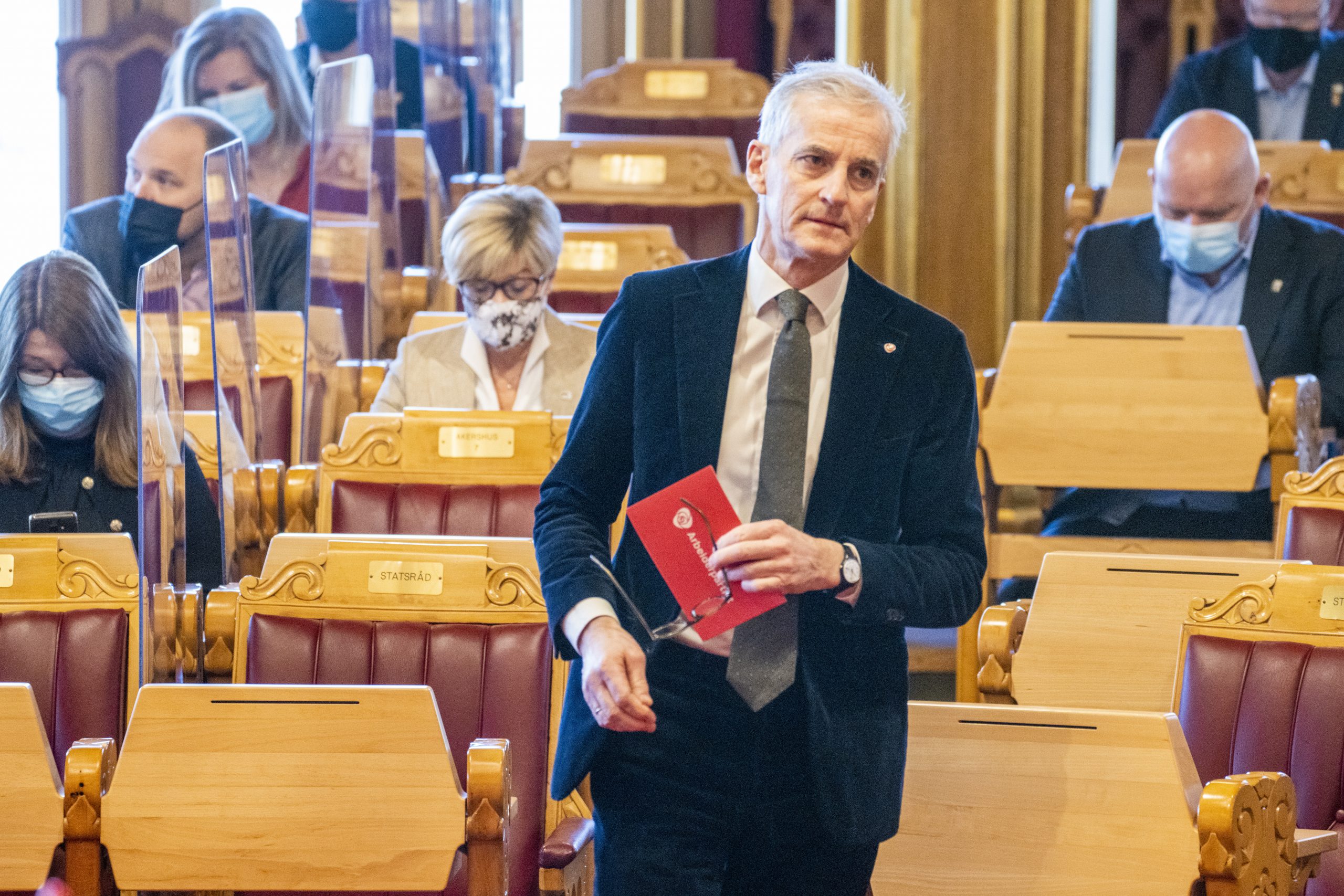 Ny måling: Høyre faller, Ap er største parti. Klart rødgrønt flertall&nbsp;<span>(+)</span>