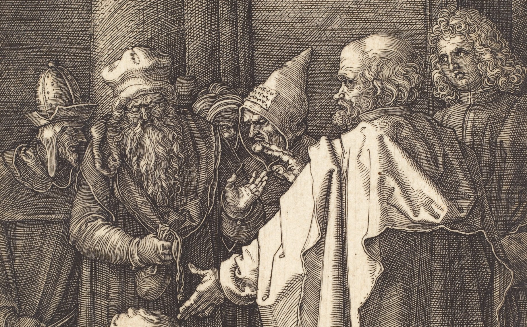Peter og Johannes helbreder en vanfør (1513)&nbsp;<span>(+)</span>