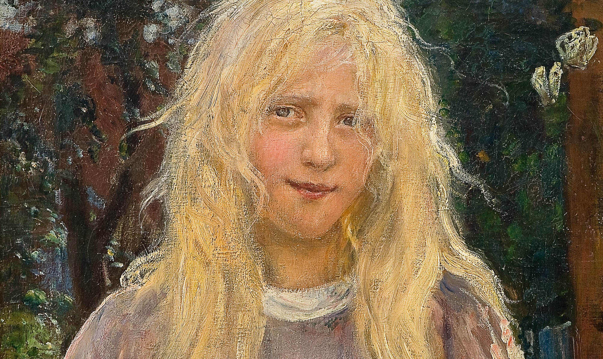 Piken med linhåret (ikke datert)&nbsp;<span>(+)</span>