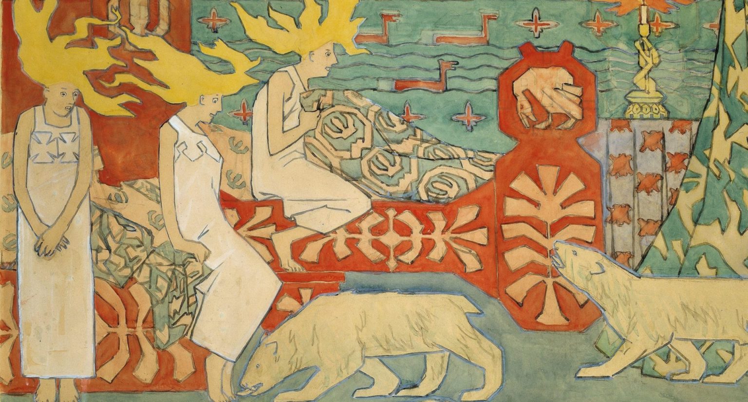 Nordlysdøtrene og frierne (1892-1908)&nbsp;<span>(+)</span>