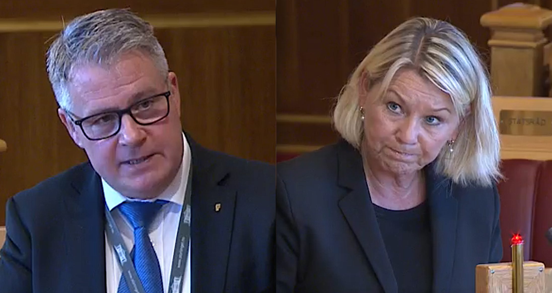 Amundsen i Stortinget om straffene i gruppe&shy;voldtektssaken: – Man tror knapt det er mulig&nbsp;<span>(+)</span>