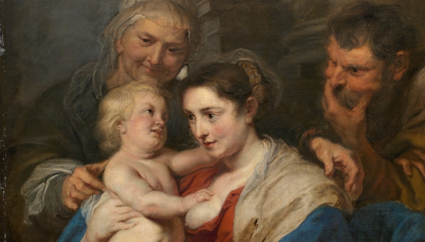 Den hellige familie med St. Anna (c. 1630)&nbsp;<span>(+)</span>