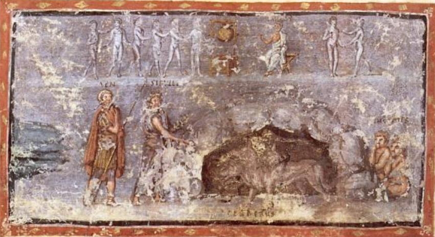Sibyllen og Aeneas ved inngangen til Hades (c. 400)&nbsp;<span>(+)</span>