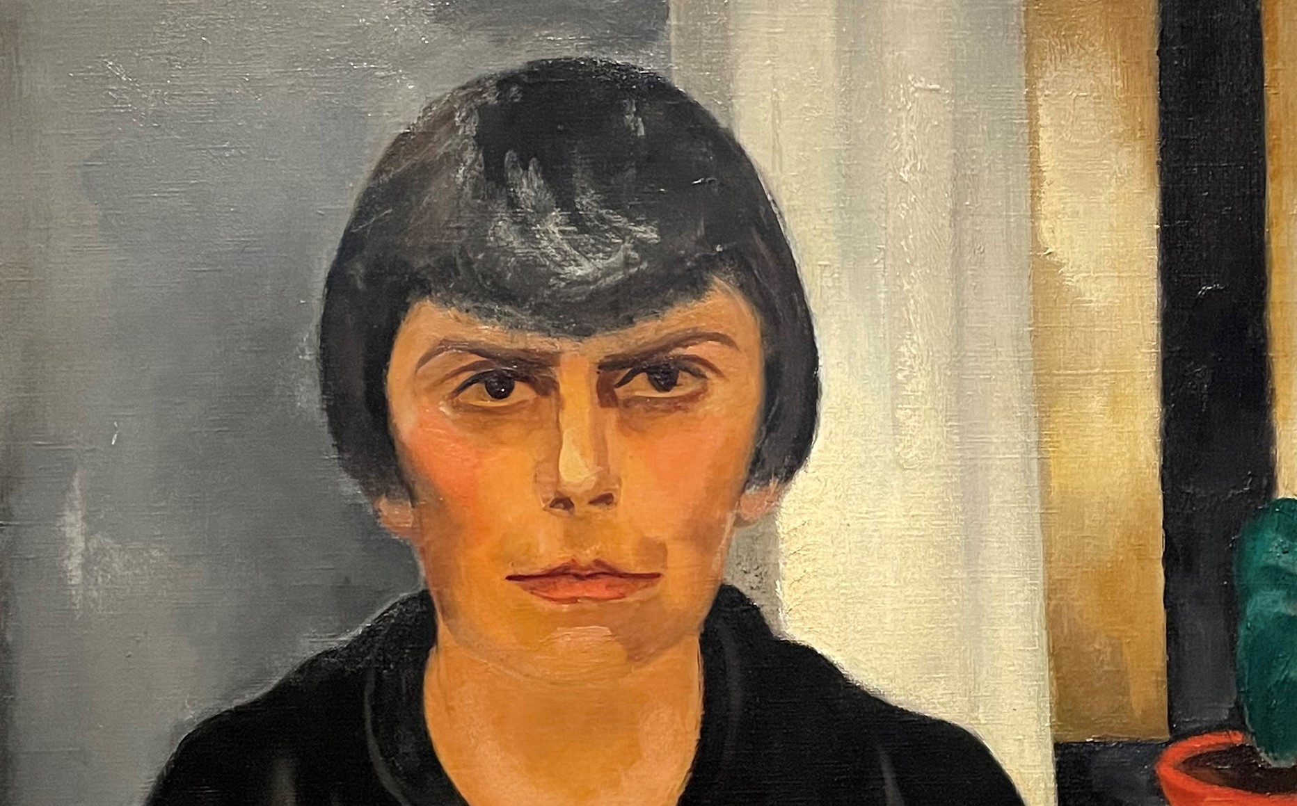 Selvportrett med pensler (c.1920)&nbsp;<span>(+)</span>