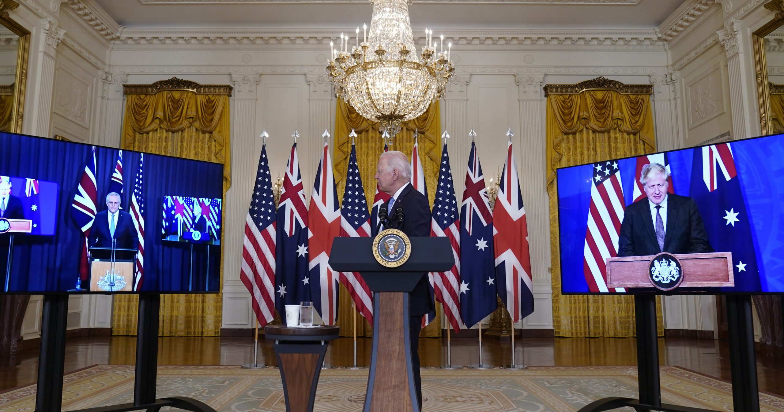 USA og Storbritannia inngår tettere forsvars­samarbeid med Australia&nbsp;<span>(+)</span>