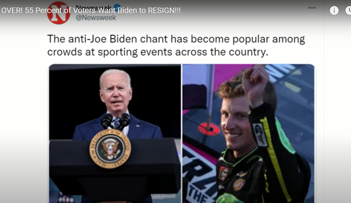 Ny trend i USA: President Joe Biden skjelles ut av publikum på idretts&shy;arrangementer&nbsp;<span>(+)</span>