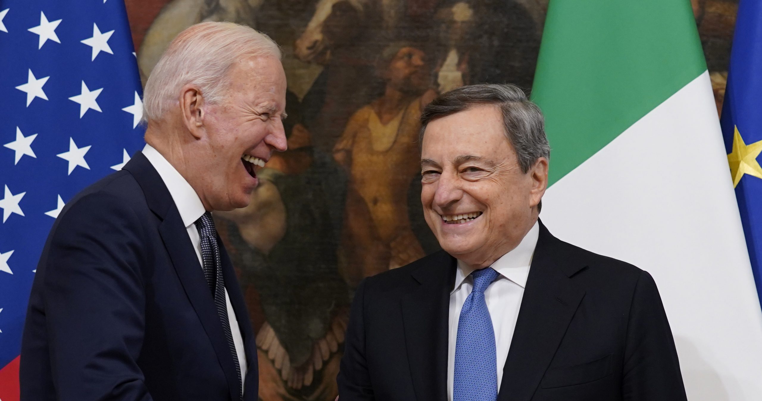 Joe Biden: – Mario Draghi viser veien mot en ny økonomisk modell&nbsp;<span>(+)</span>