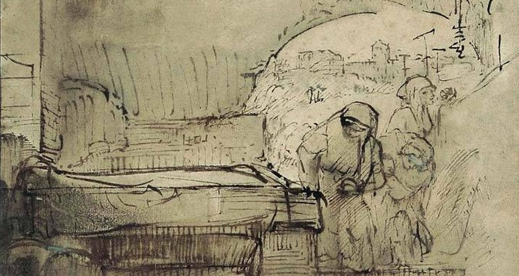 Kvinnene ved graven (c.1656)&nbsp;<span>(+)</span>