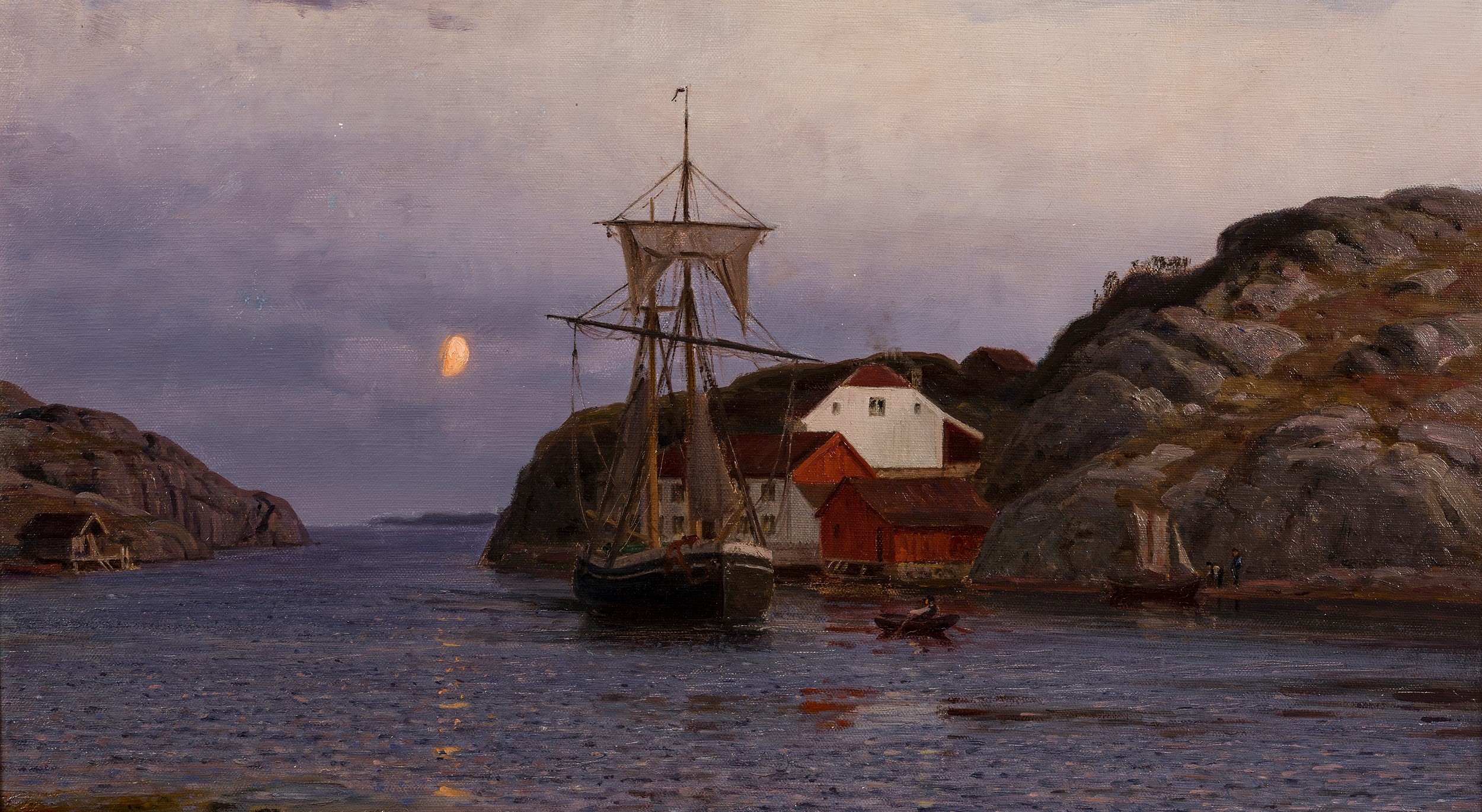 Aften i Gamle-Hellesund (1912)&nbsp;<span>(+)</span>