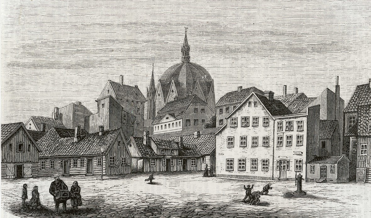 Trefoldigheds-Kirken med Omgivelser (1877)&nbsp;<span>(+)</span>