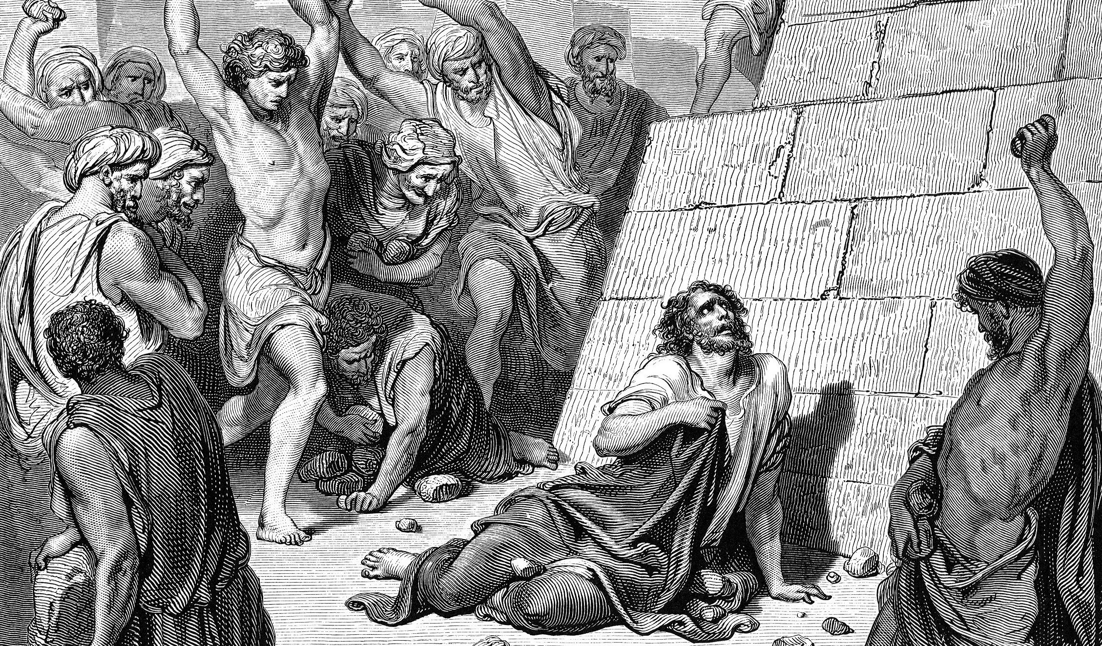Den hellige Stefanos' martyrium (1866)&nbsp;<span>(+)</span>