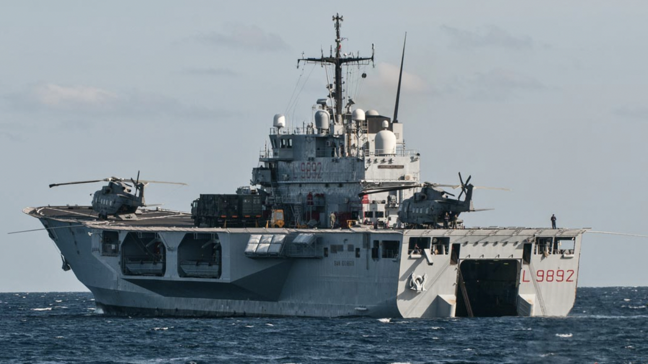 La Guardia Costiera libica riceve assistenza dalla nave da guerra italiana – Documento