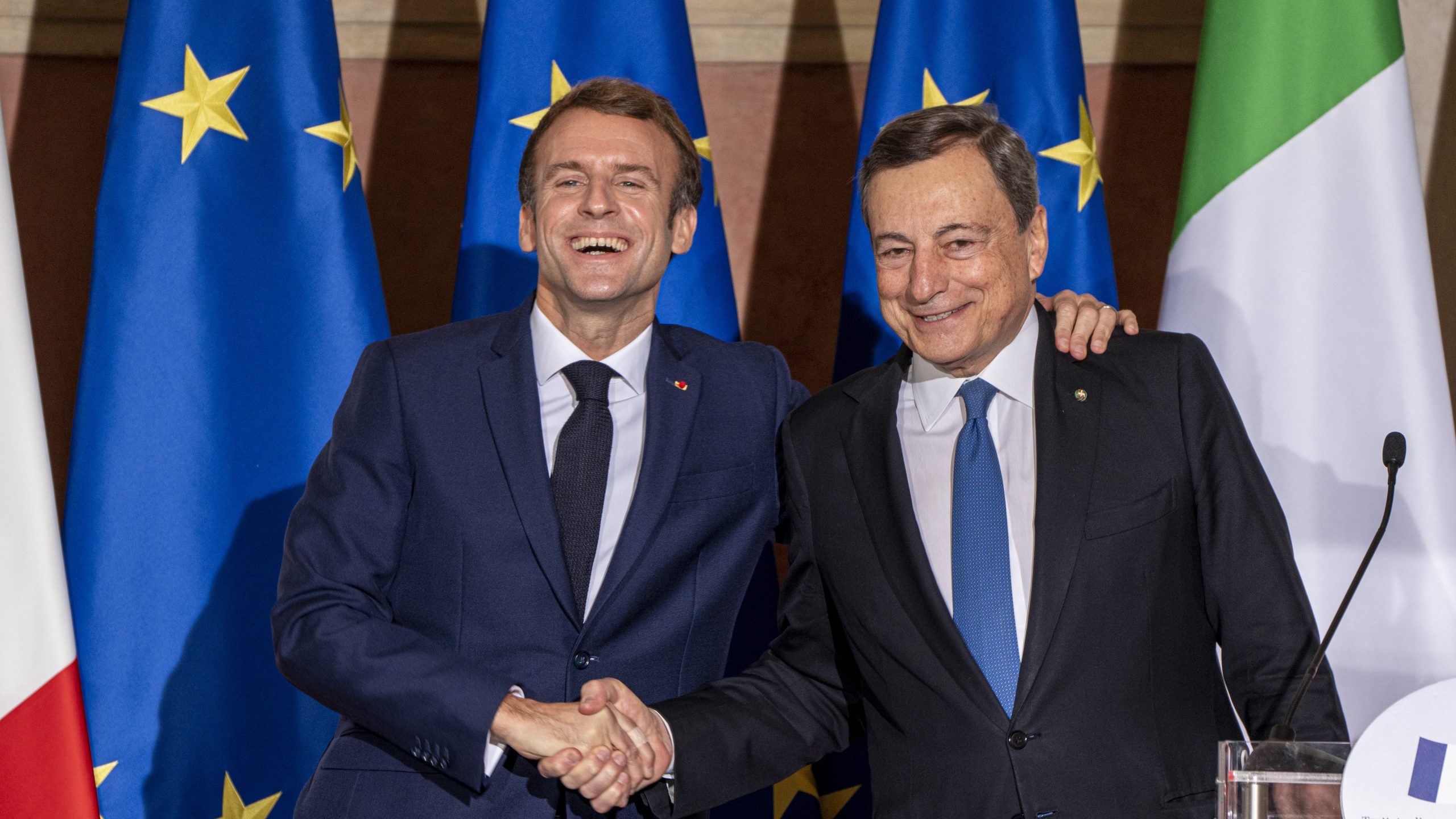 Med Merkel ute av dansen varsler Macron og Draghi ny finanspolitikk i EU&nbsp;<span>(+)</span>