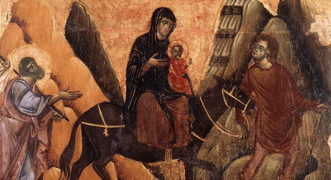 Flukten til Egypten (c.1270-80)&nbsp;<span>(+)</span>
