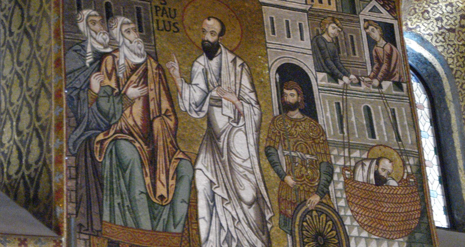 Pauli flukt fra Damaskus (1140-70)&nbsp;<span>(+)</span>