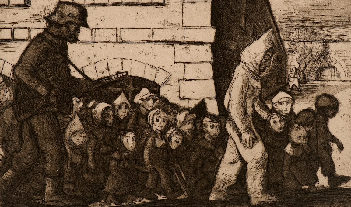 Barn på vei til Auschwitz (1945/66)&nbsp;<span>(+)</span>