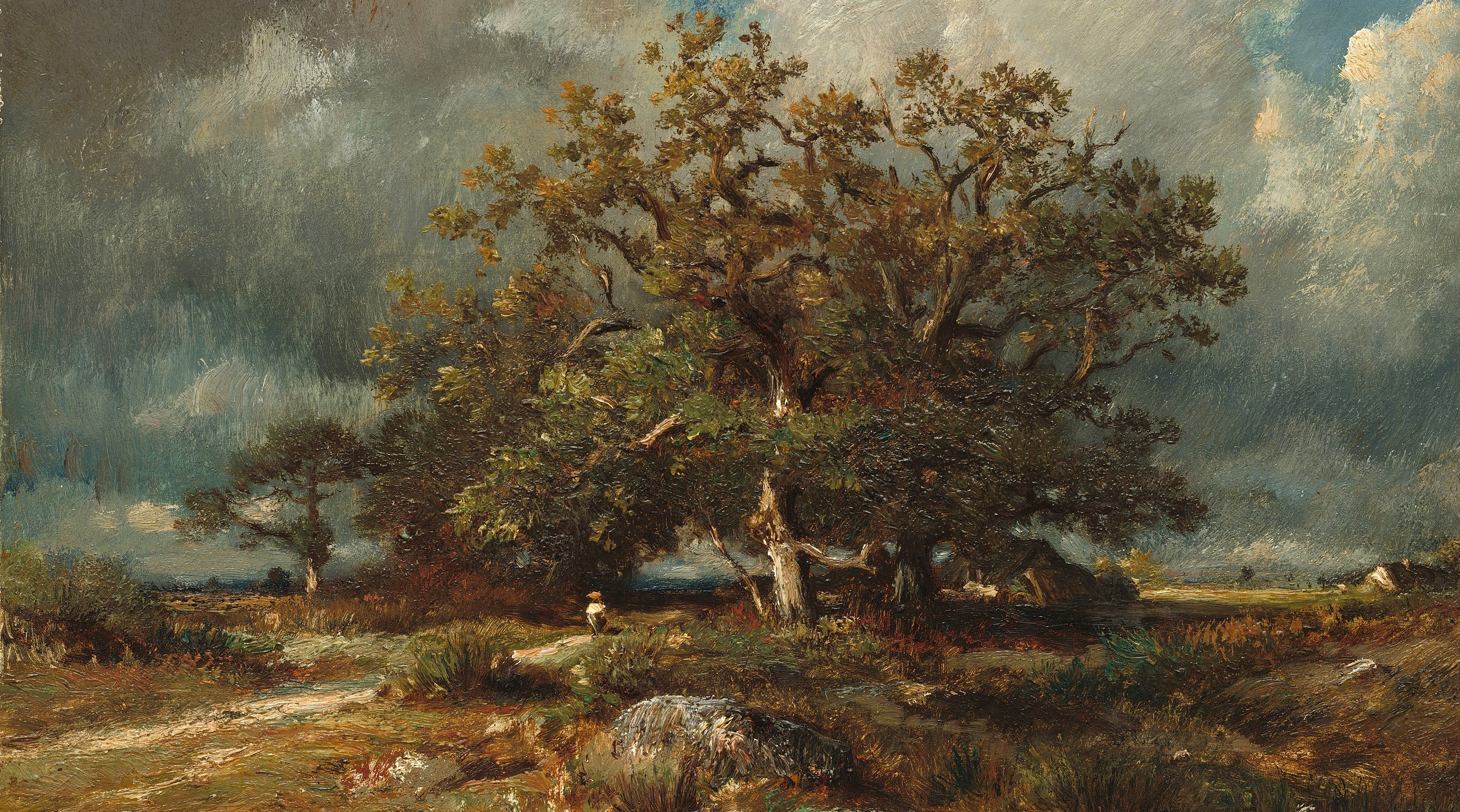 Det gamle eiketreet (c.1870)&nbsp;<span>(+)</span>