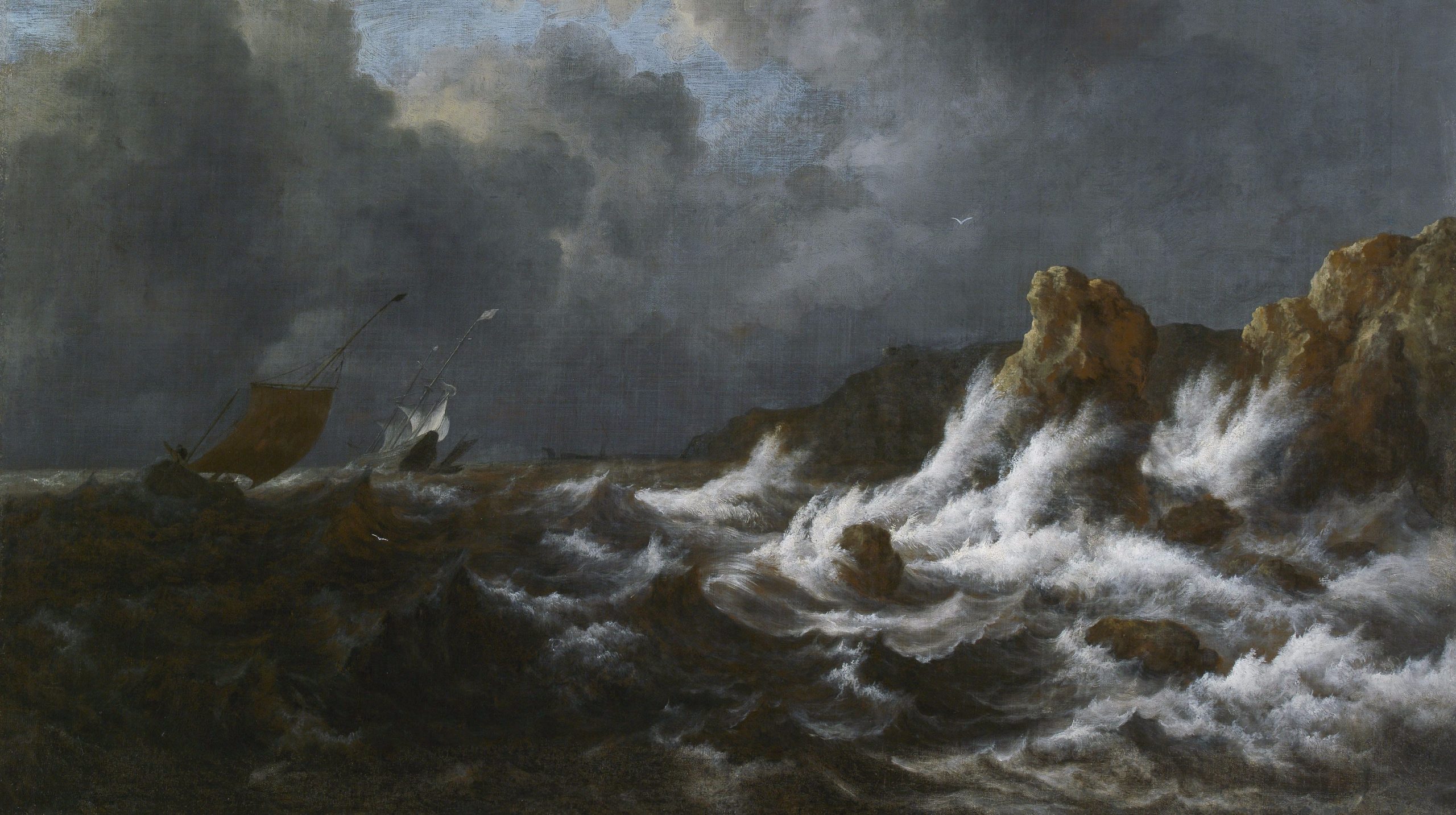 Motiv fra Norskekysten (c.1660)&nbsp;<span>(+)</span>