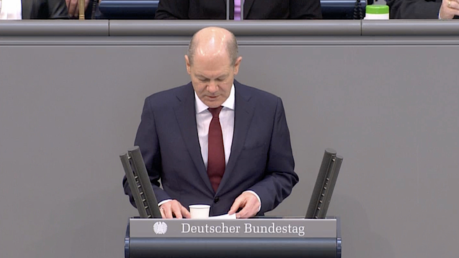 Olaf Scholz: – Verden er ikke lenger den samme som før&nbsp;<span>(+)</span>