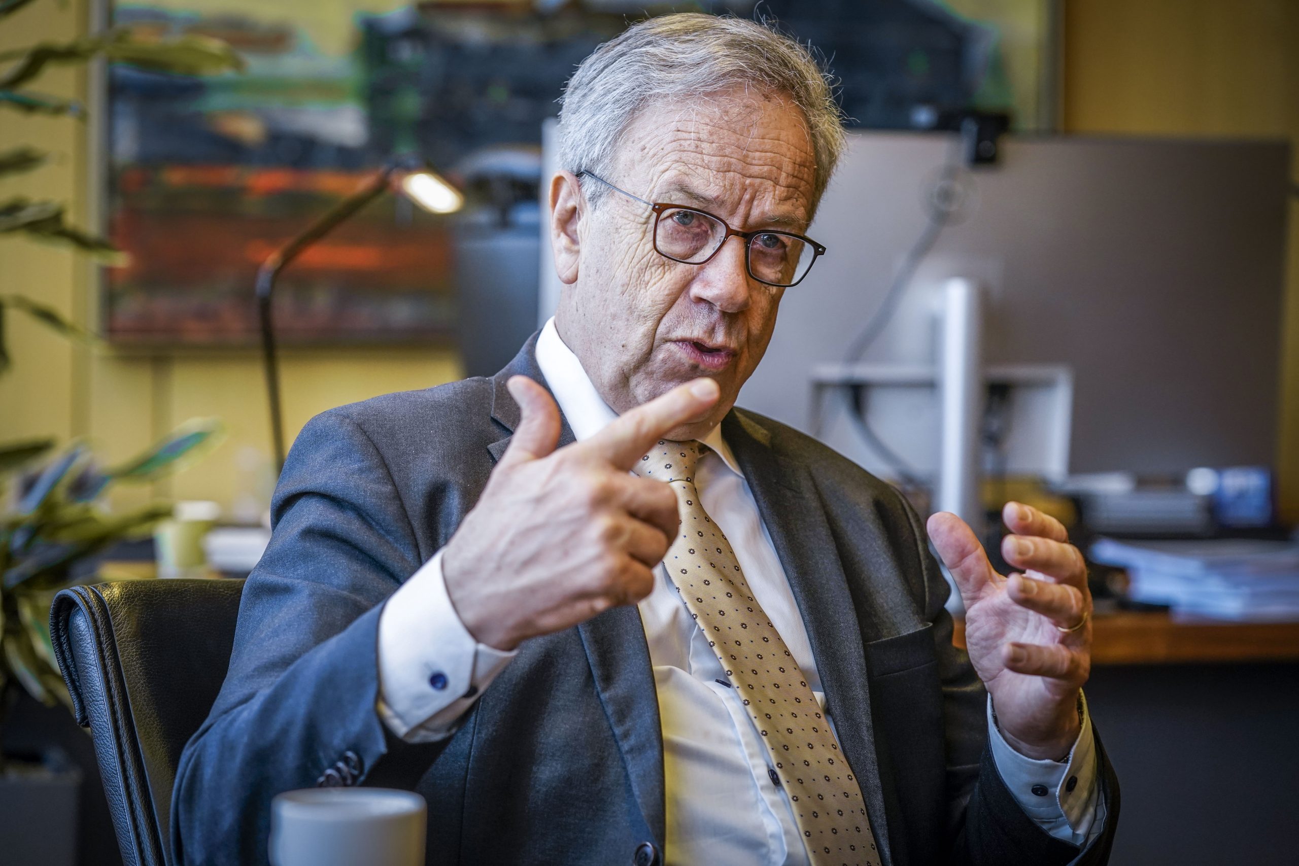 Nå sies det rett ut: Sentralbanksjefen tror «grønt skifte» vil gi dyrere strøm&nbsp;<span>(+)</span>