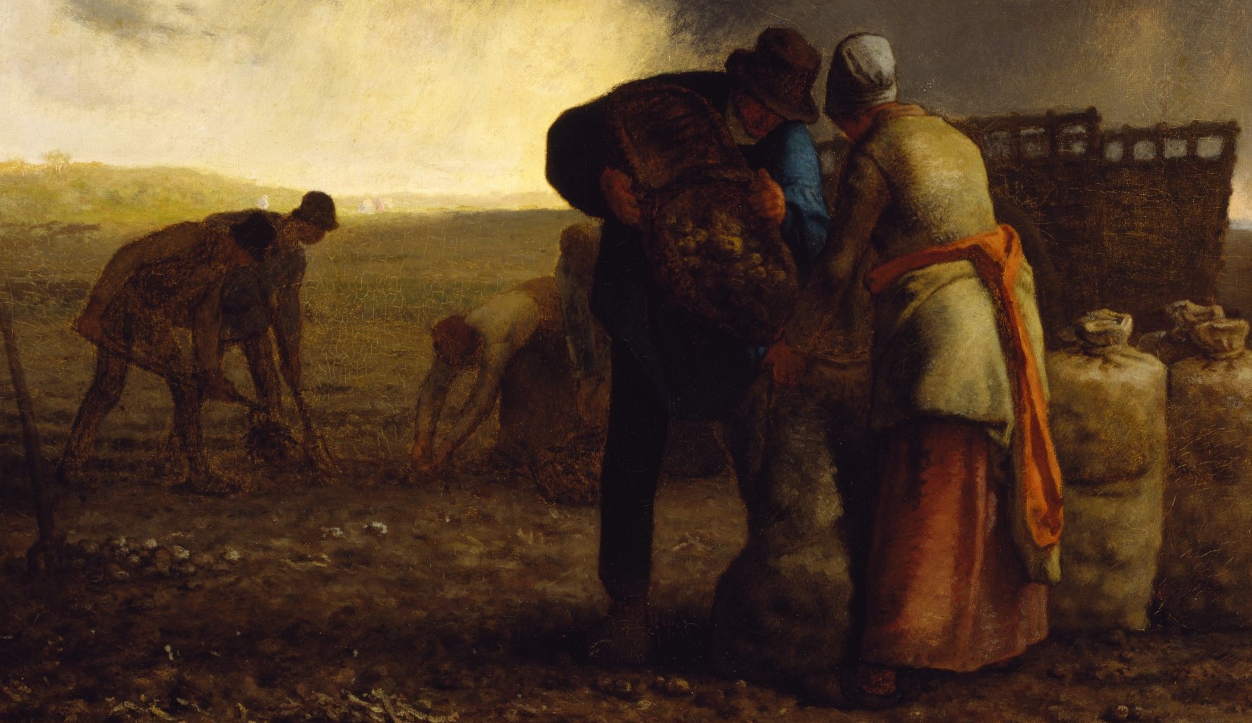 Innhøstning av poteter (1855)&nbsp;<span>(+)</span>