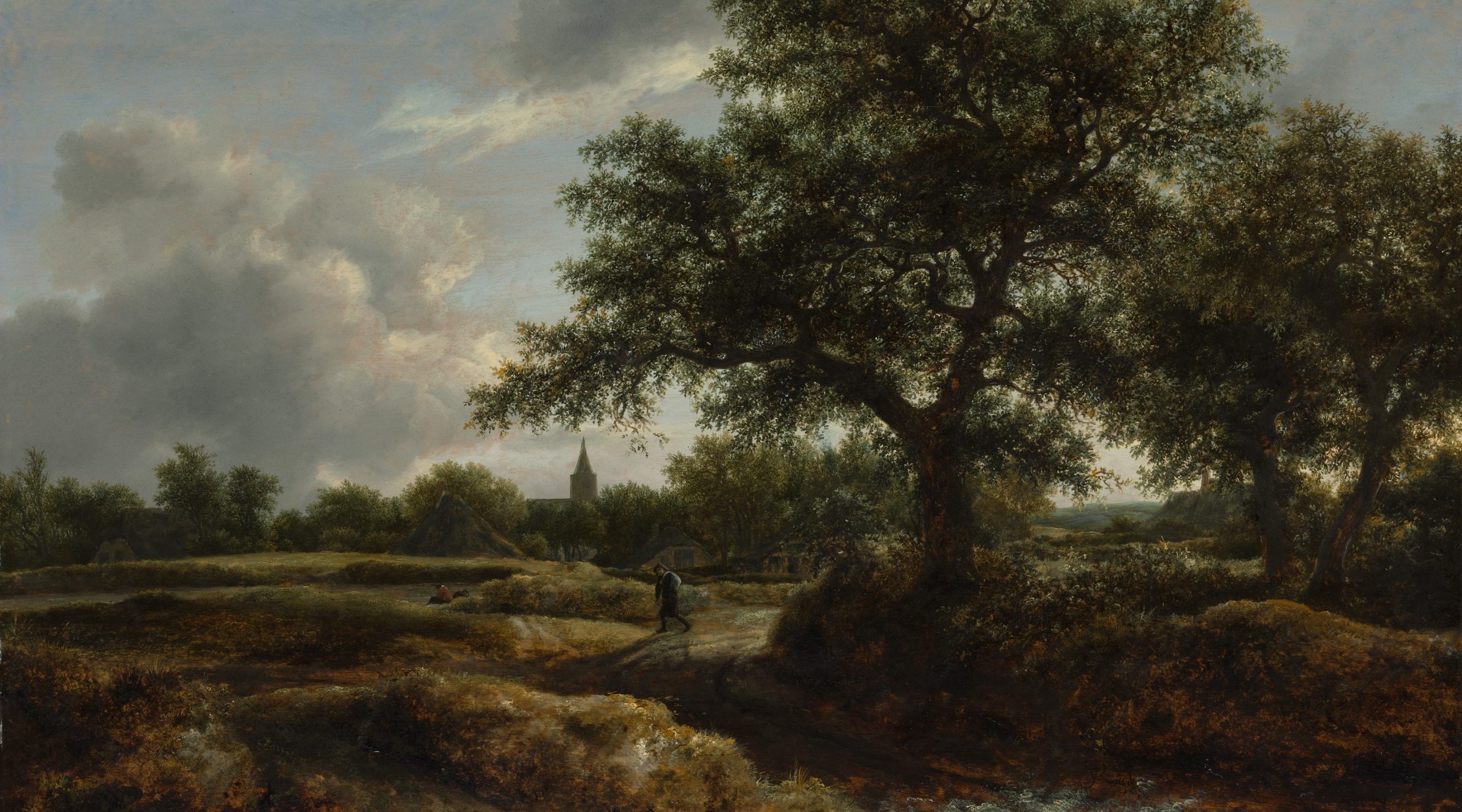 Landskap med en landsby i bakgrunnen (1646)&nbsp;<span>(+)</span>