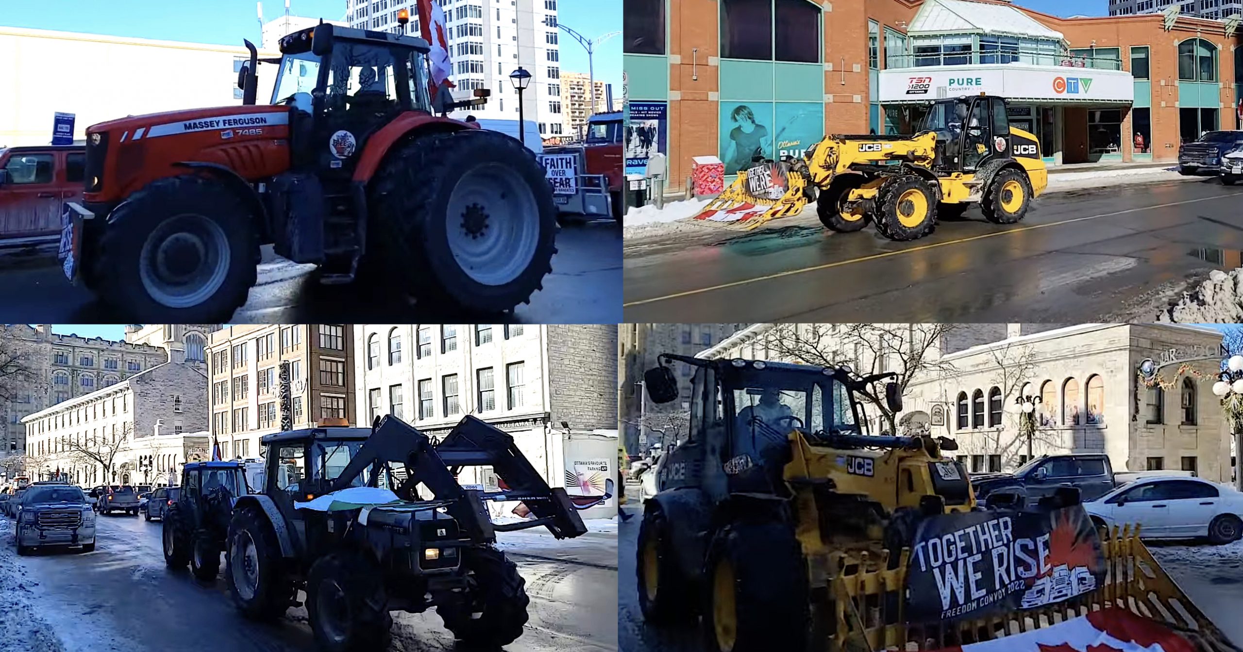 Bønder slutter seg til truckernes protest i Canada&nbsp;<span>(+)</span>