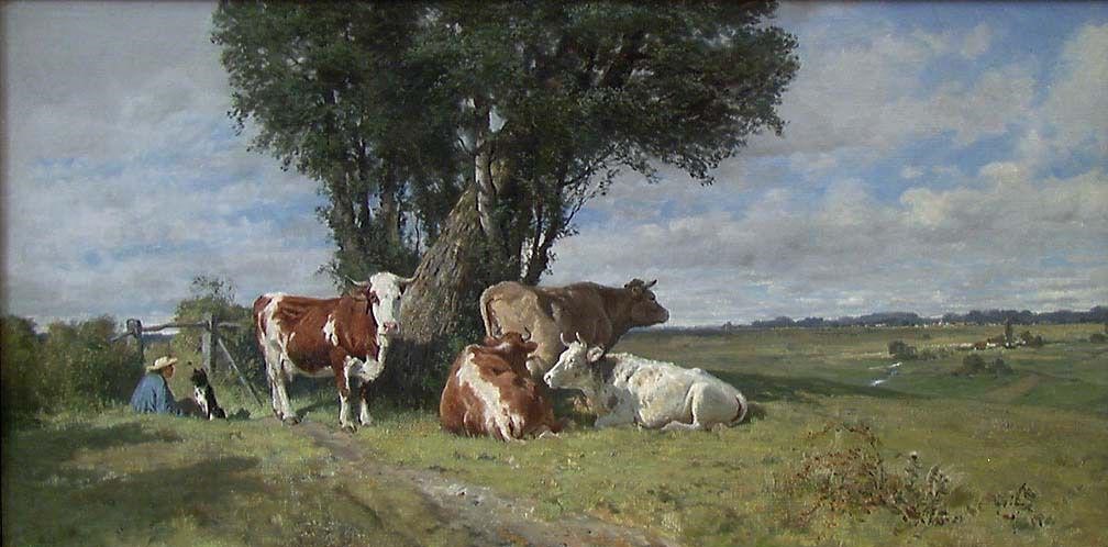 Fransk landskap med kyr (1880)&nbsp;<span>(+)</span>