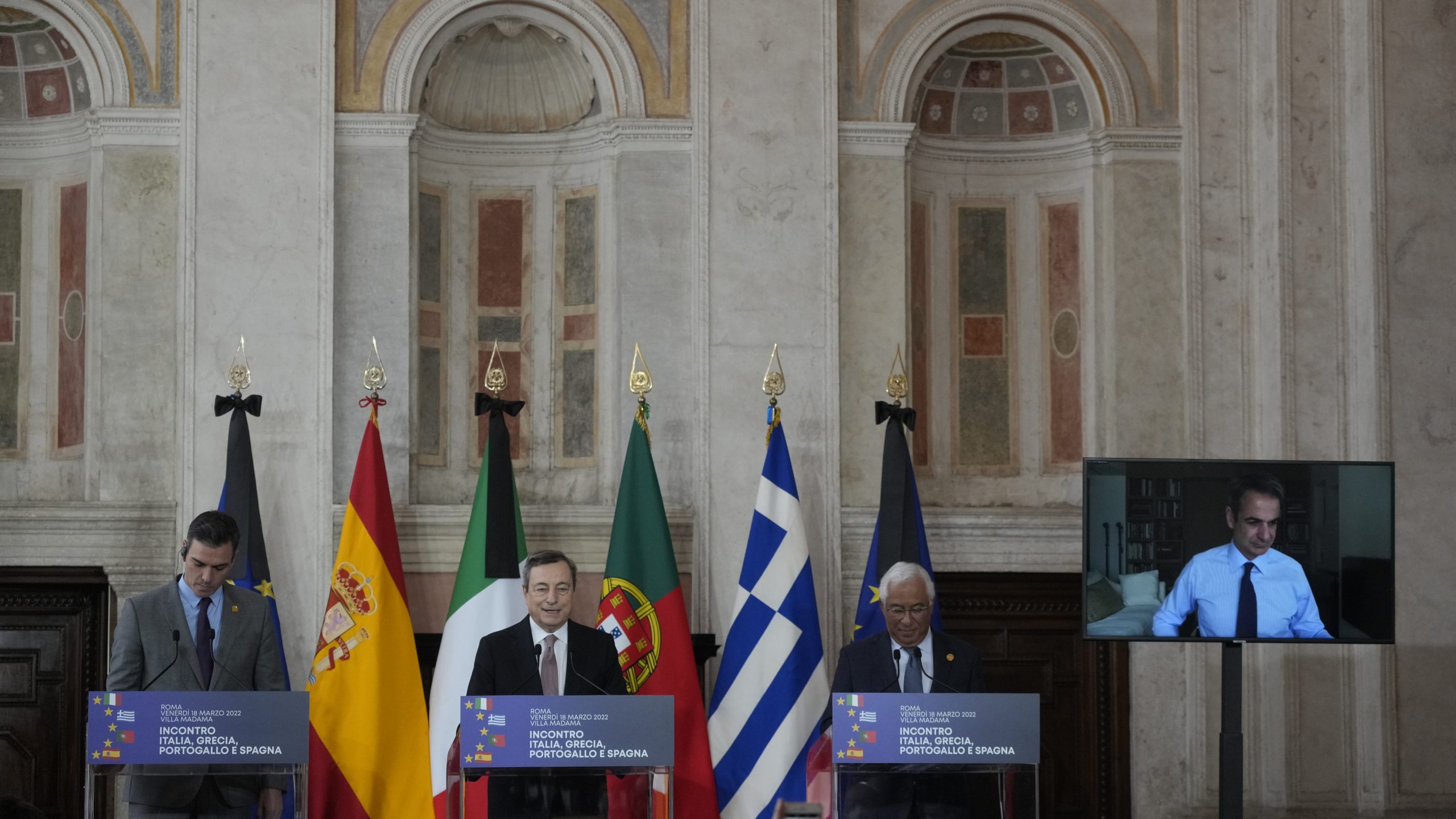 Italia, Spania, Portugal og Hellas foreslår at EU skal opptre som én blokk i energimarkedet&nbsp;<span>(+)</span>