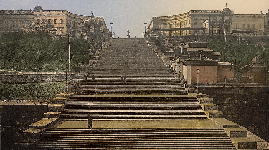 "Potemkin-trappen" i Odessa (utgitt 1905)&nbsp;<span>(+)</span>