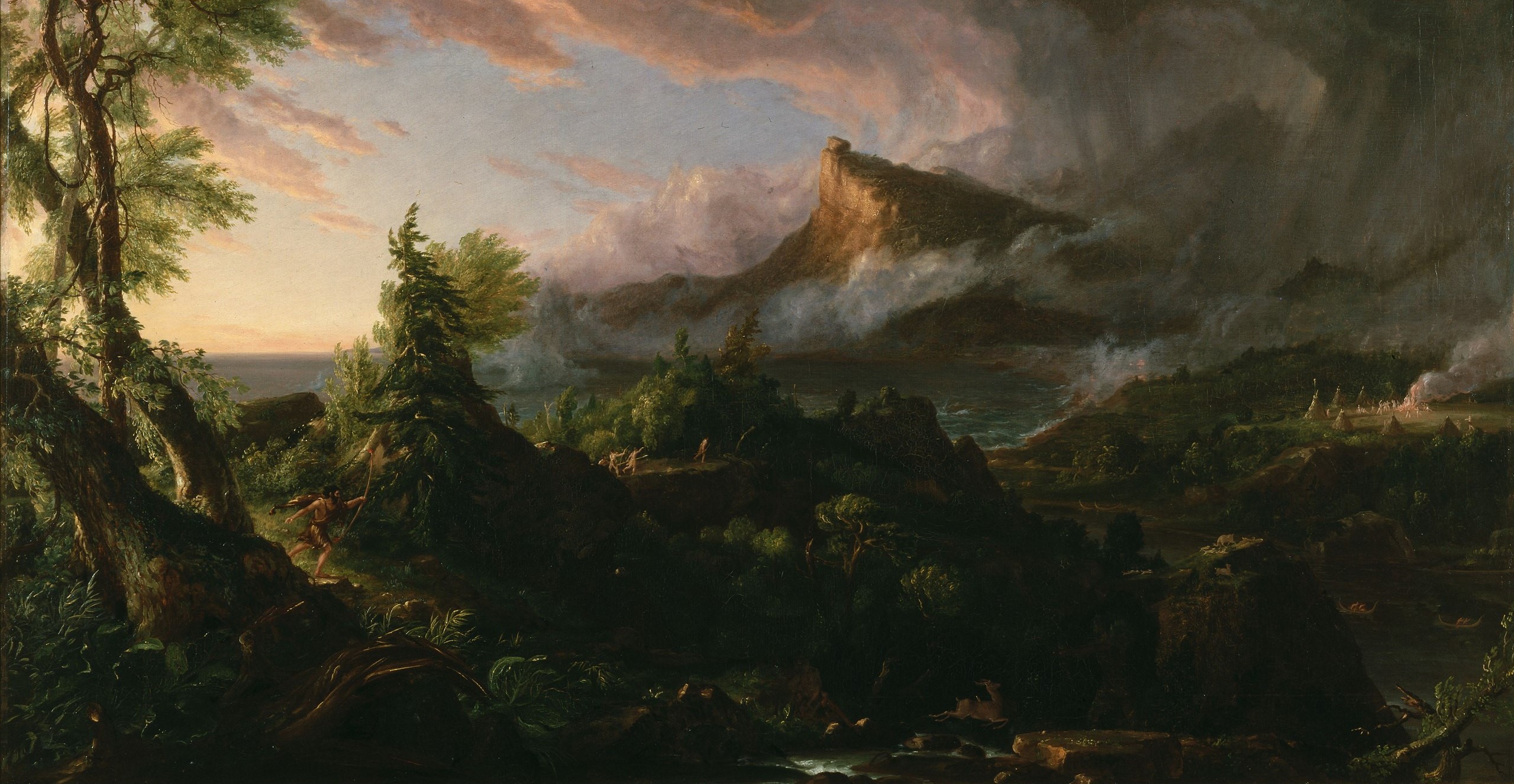 The Course of Empire: The Savage State (1834)&nbsp;<span>(+)</span>