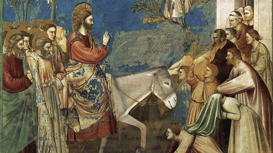 Jesus rider inn i Jerusalem (1304-06)&nbsp;<span>(+)</span>