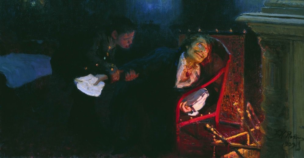 Nikolaj Gogol brenner manuskriptet til annen del av "Døde sjeler" (1909)&nbsp;<span>(+)</span>