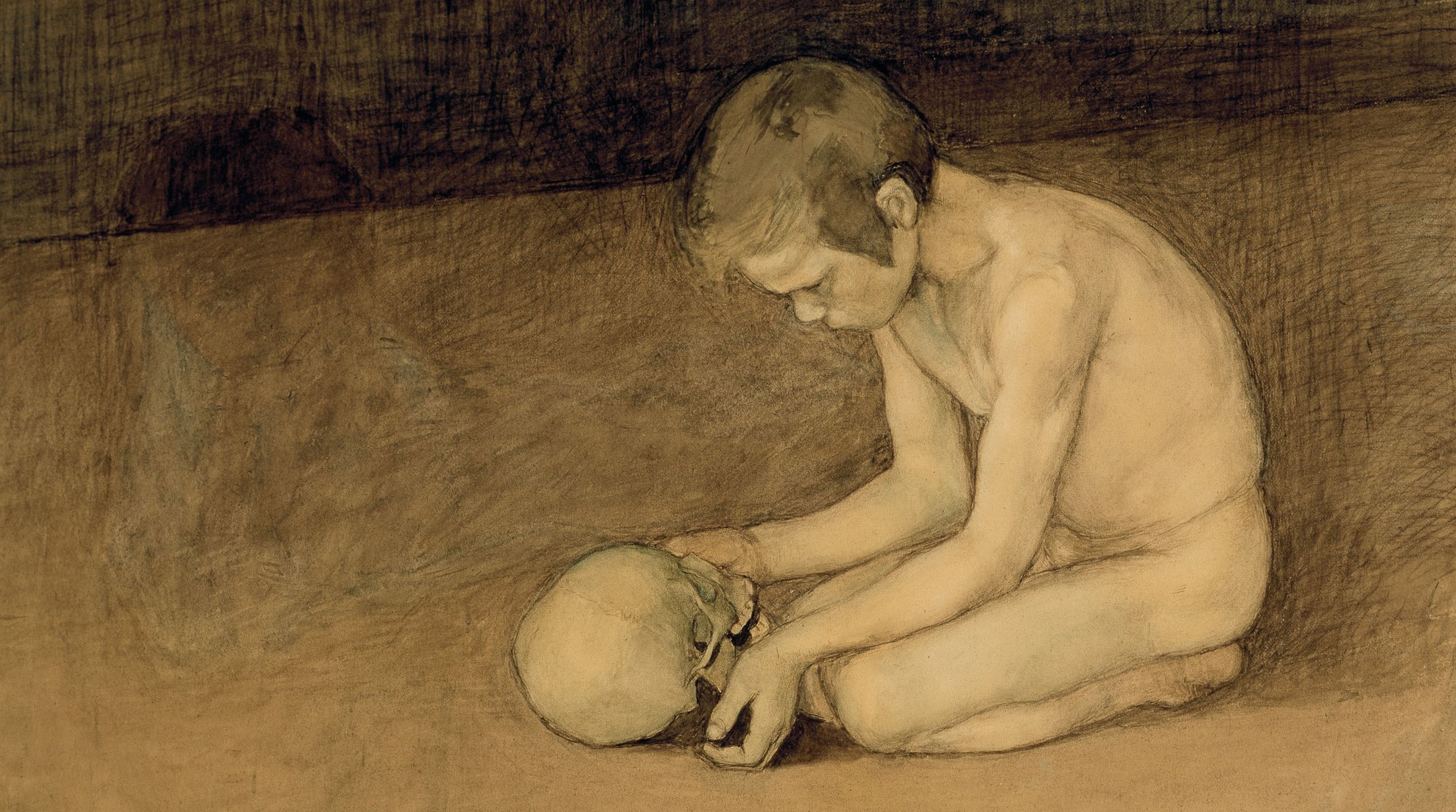 Gosse med dödskalle (1893)&nbsp;<span>(+)</span>