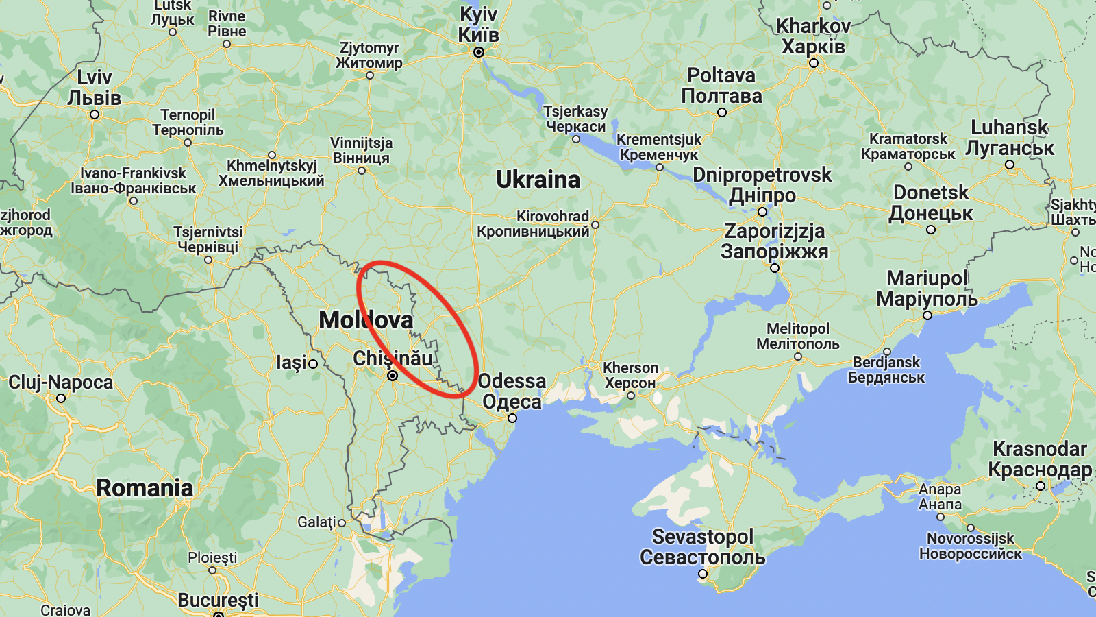 Blir Transdnjestr dratt inn i Ukraina-krigen?&nbsp;<span>(+)</span>