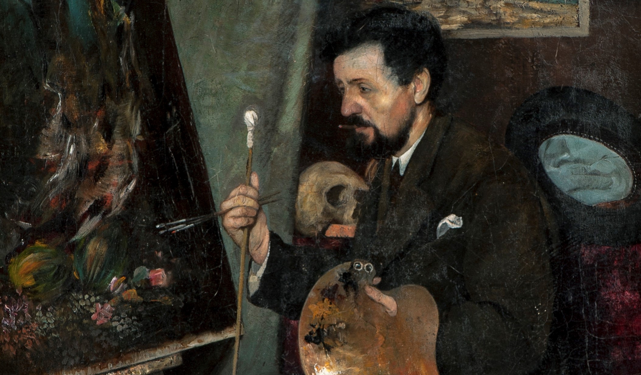 Selvportrett i atelieret (1880)&nbsp;<span>(+)</span>