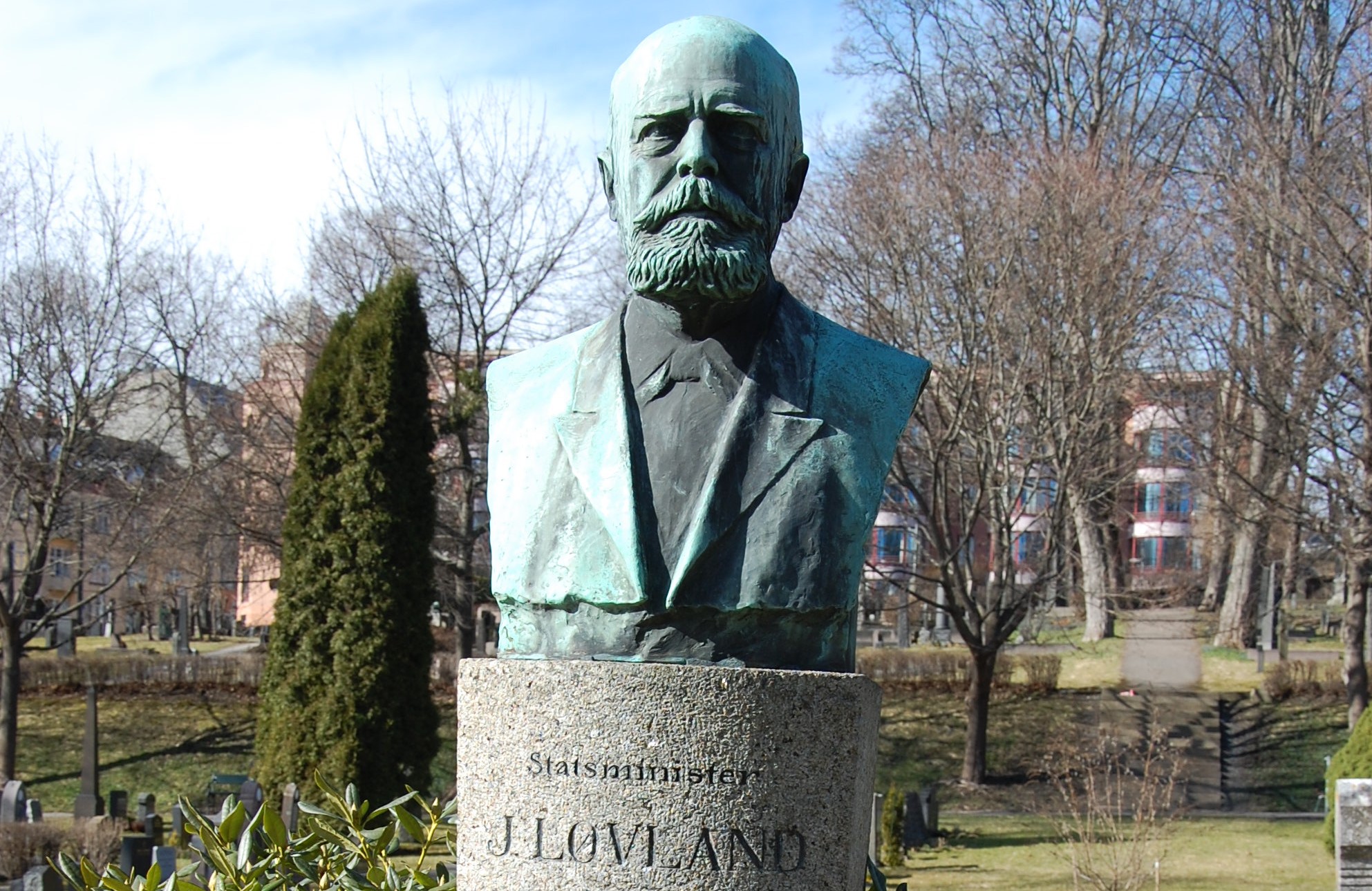 Portrett av statsminister Jørgen Løvland (1927)&nbsp;<span>(+)</span>