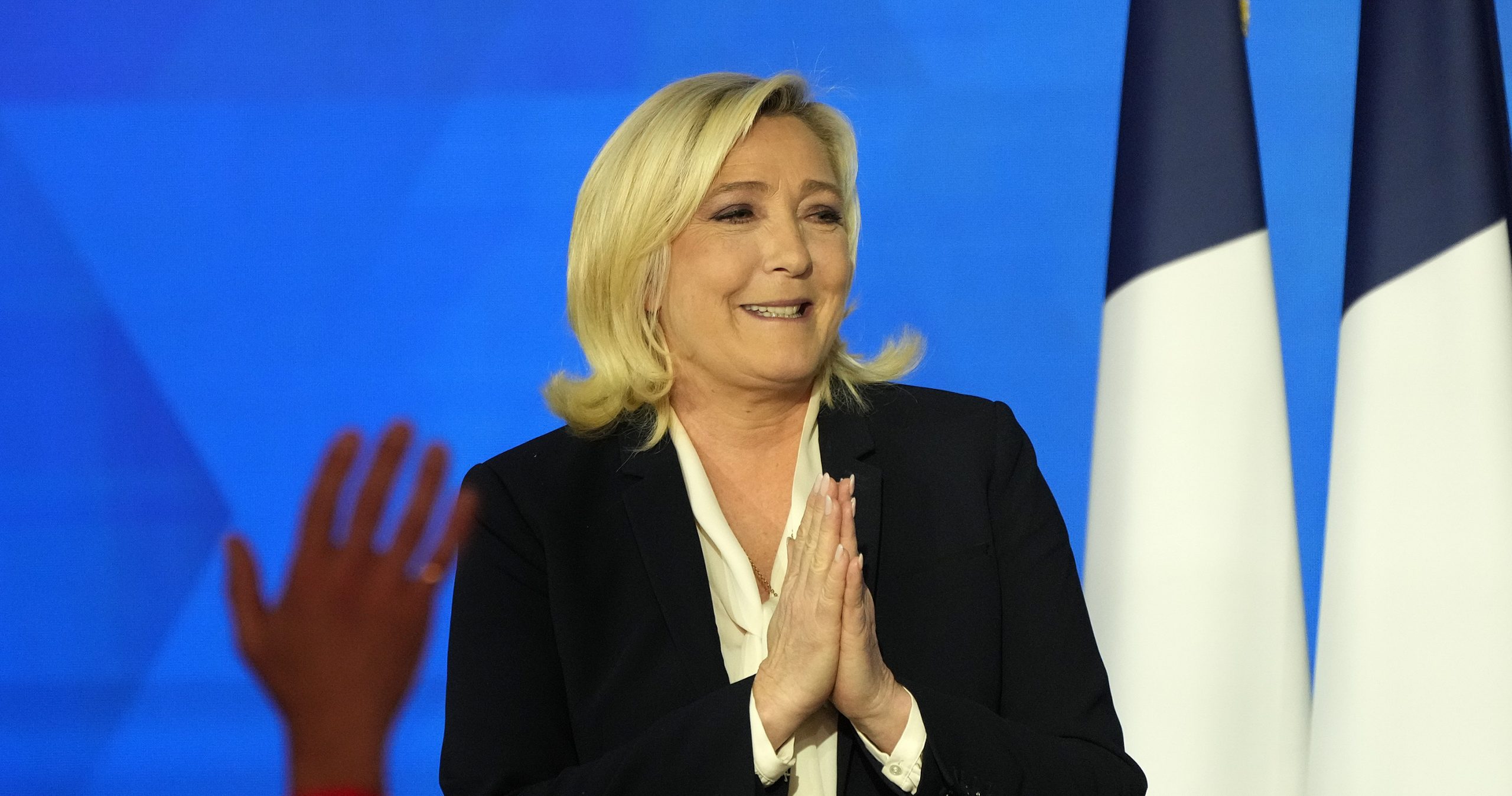 Le Pen tror ikke hun stiller til presidentvalg igjen&nbsp;<span>(+)</span>