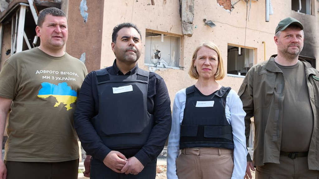 Utenriksministeren og stortings&shy;presidenten besøker Kyiv&nbsp;<span>(+)</span>