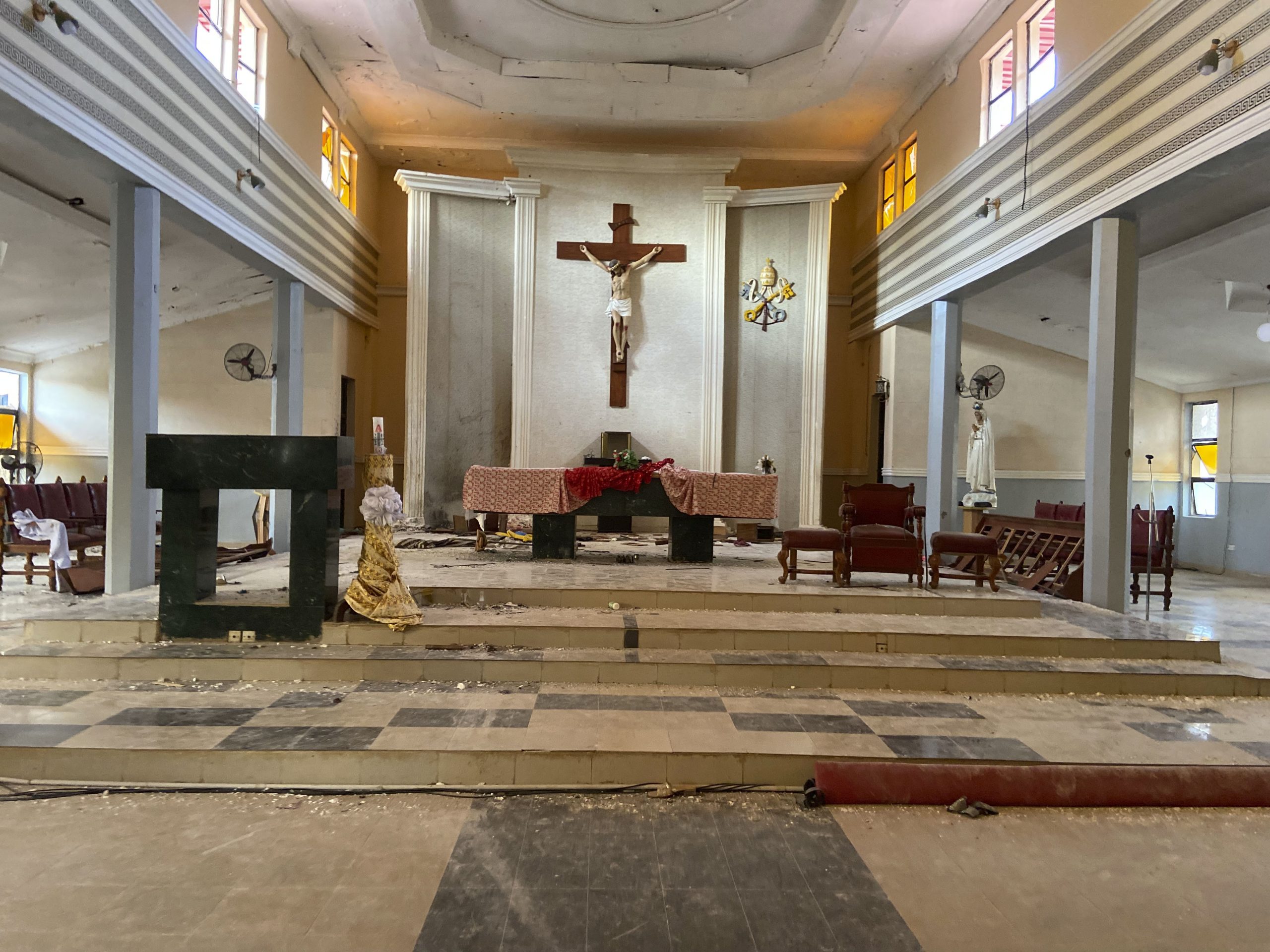 Reuters: Minst 50 drept i angrep mot kirke i Nigeria&nbsp;<span>(+)</span>