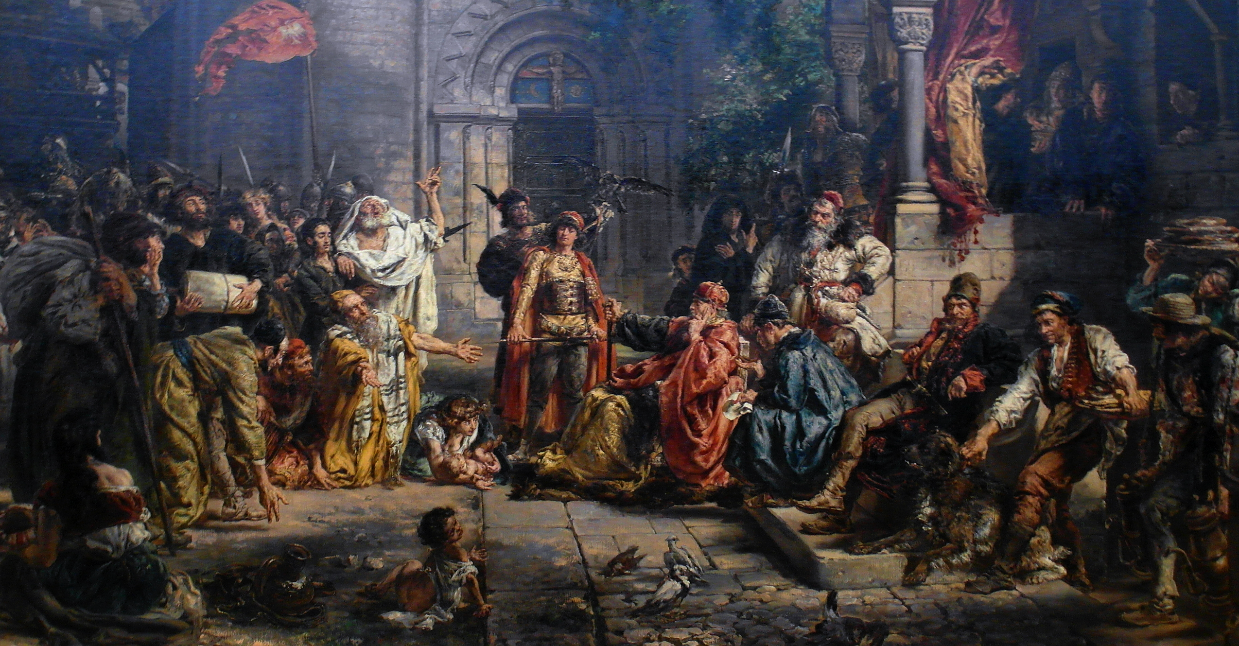 Jøder mottas i Polen 1096 (1889)&nbsp;<span>(+)</span>