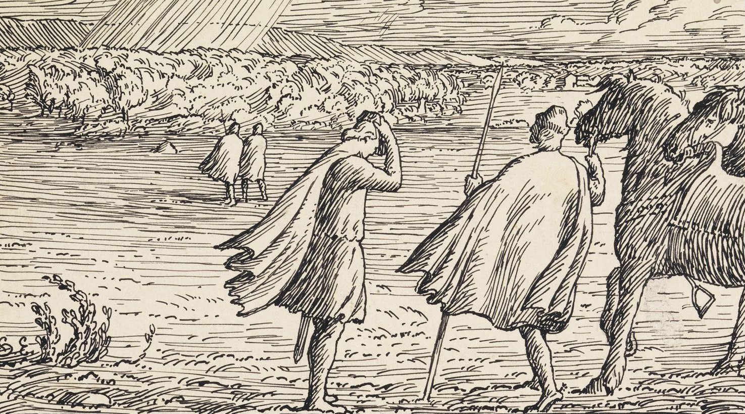 Kong Magnus og Kalv Arnesson på Stiklestad (1899)&nbsp;<span>(+)</span>