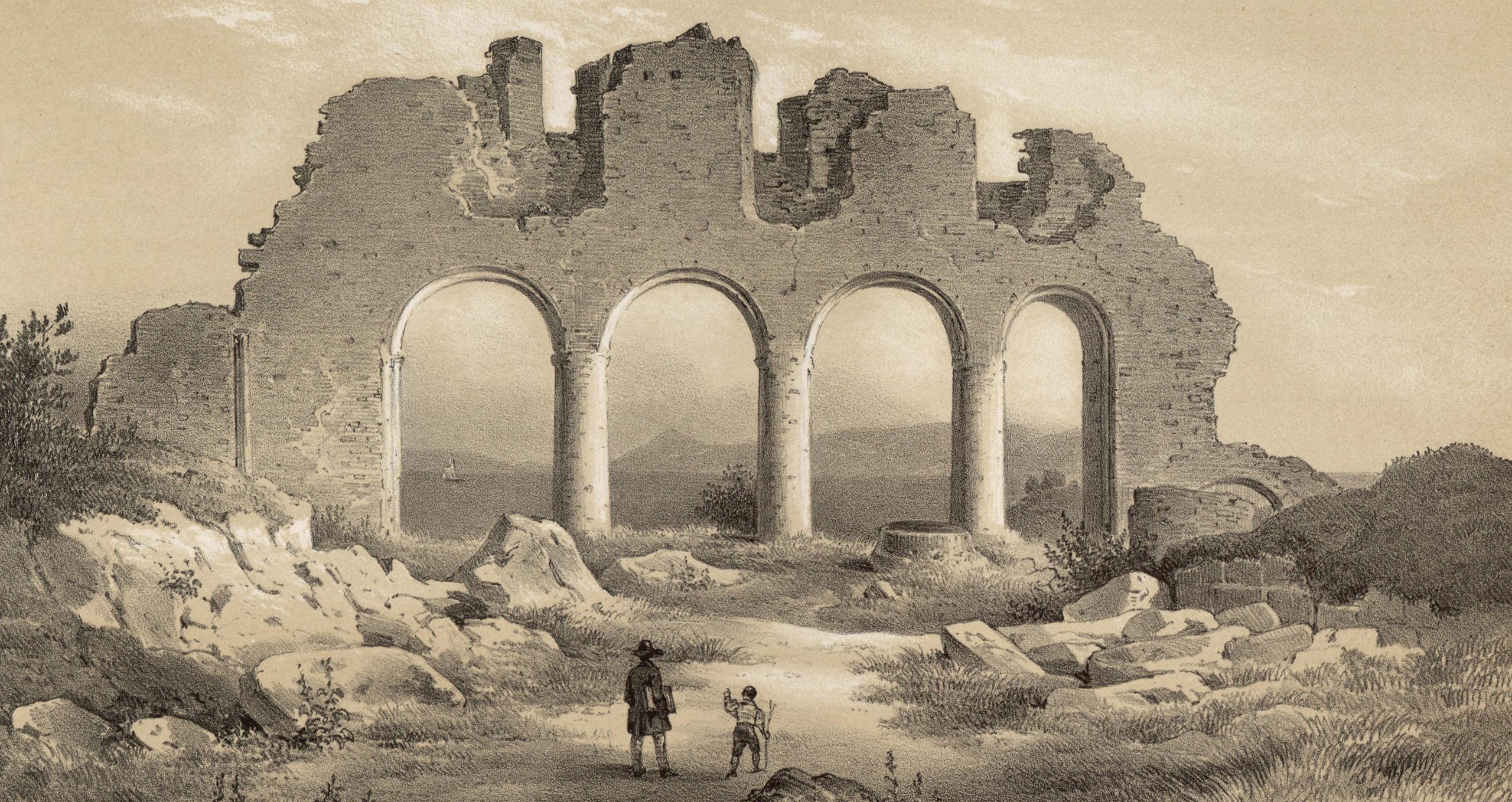 Hammer Ruiner ved Miösen (før 1848)&nbsp;<span>(+)</span>