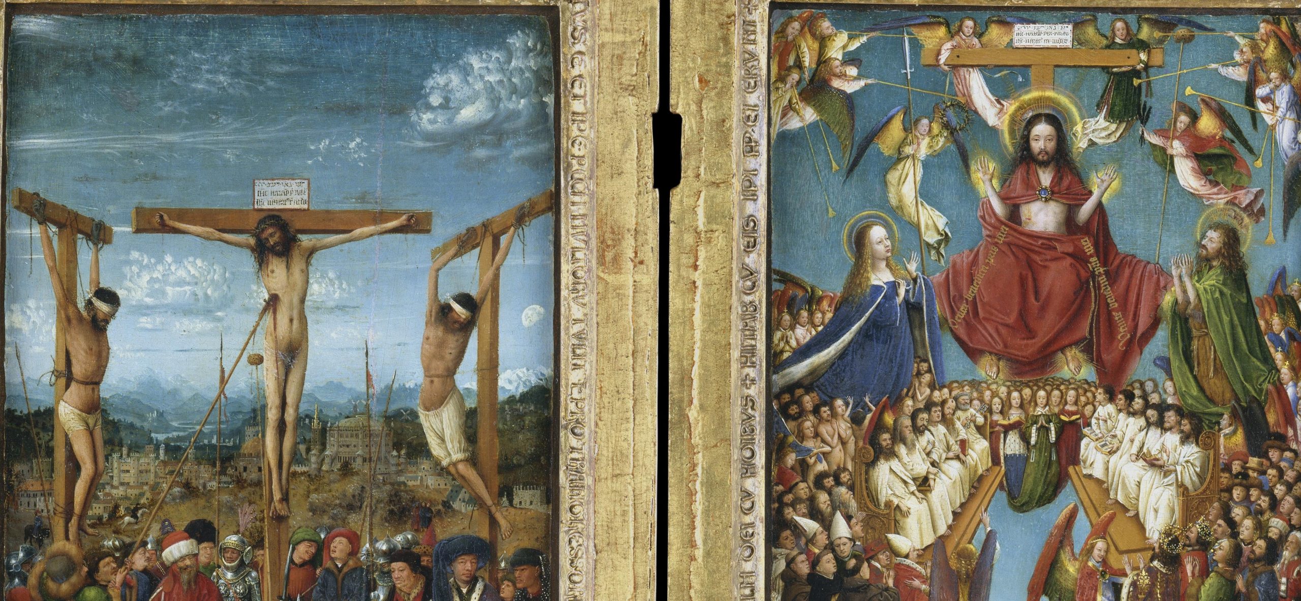 Korsfestelsen og den ytterste dom (c. 1430)&nbsp;<span>(+)</span>